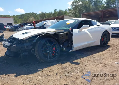 2019 Chevrolet Corvette Stingray z USA, uszkodzony, nr VIN 1G1YB2D74K5117644